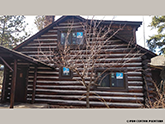 -- Completed Log Cabin Staining & Chinking - Woodland Park, Colorado --